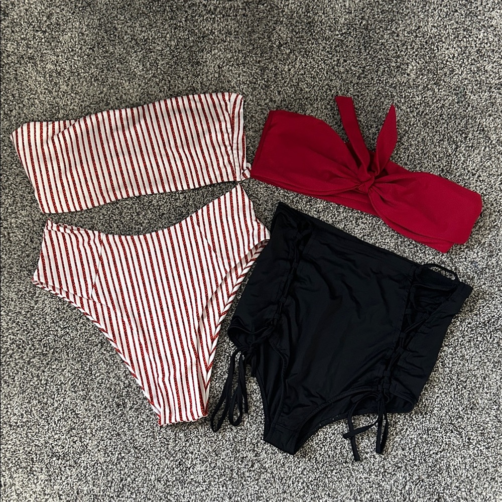 High waist swim bundle